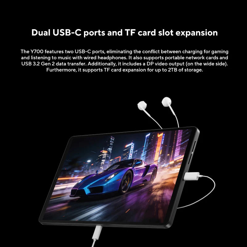 8.8" Gaming Android Tablet 3K 165Hz Display 9000mAh
