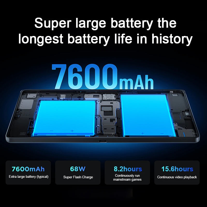 8.8" 3K Gaming Tablet Android 15 – Snapdragon 8, 165Hz
