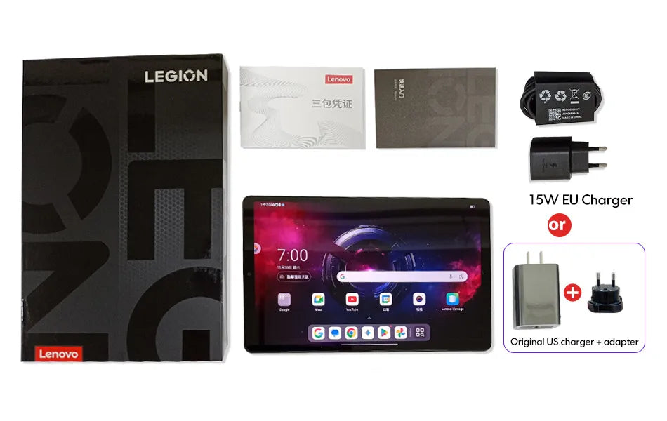 🚀 LENOVO LEGION Y700 (GEN 3 / 2024 MODEL) – 16GB RAM / 512GB ROM